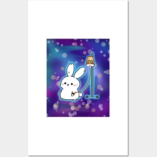 Boba Bunny in Space! Posters and Art